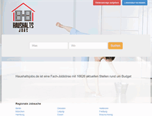 Tablet Screenshot of haushaltsjobs.de